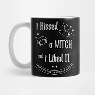 I Kissed a Witch Mug